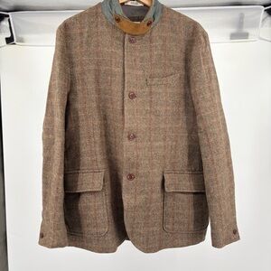 Lands' End Canvas 1963 Madison Bike 109% Wool Blazer Coat, Size 44 R